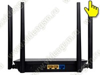 4G Wi-Fi роутер с SIM картой HDcom С80-4G (B) и 4G модемом - разъемы подключения