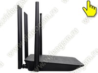 4G Wi-Fi роутер с SIM картой HDcom С80-4G (B) и 4G модемом - боковая панель